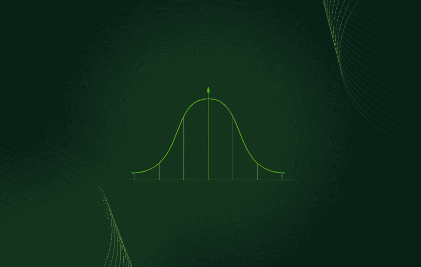 bell curve icon